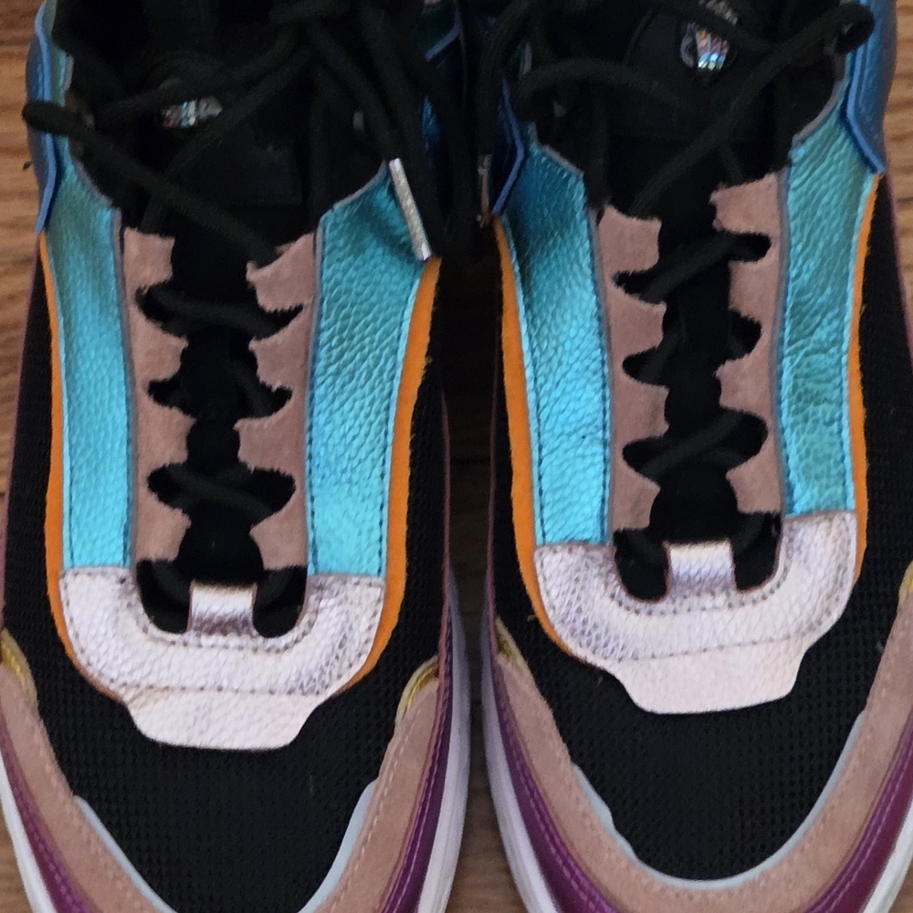 Kurt Geiger Kinsington Multicolor Sneakers Sz 10